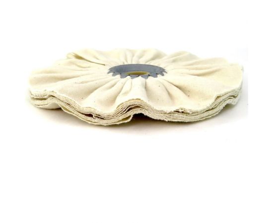 Диск фланелевый полировальный для УШМ 150x12x20 мм, ткань х/б SIT 0405 – изображение 2