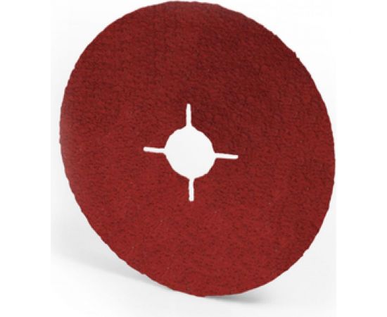 Керамический фибровый диск со шлицами XF885 (1 шт, 125х22 мм, P24) VSM 004965 – изображение 2