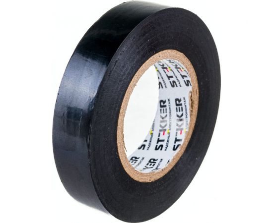 Изоляционная лента STEKKER 0,13x15 мм, 20 м, черная, INTP01315-20 32829 – изображение 2