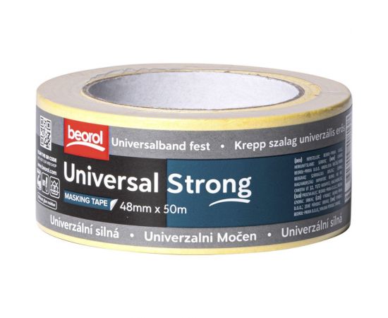 Малярная клейкая лента BEOROL Strong, 48 мм x 50 м 245707 – изображение 2