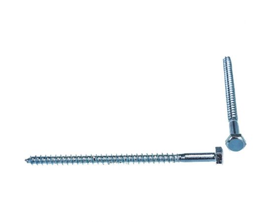 Шуруп с шестигранной головкой Качественный КРЕПЕЖ 6х100, 30 шт. 0300551 КЧ – изображение 3