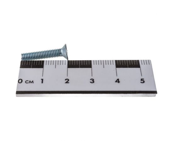 Винт Качественный КРЕПЕЖ потай с метр. резьбой, DIN 965, 4x20, 300 шт 0200863 КЧ – изображение 3