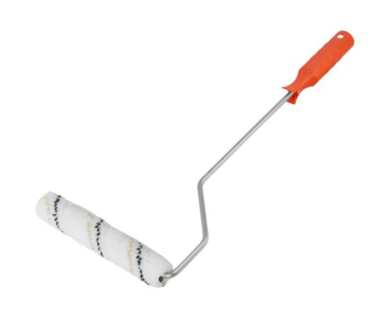 Валик DECOR 150 мм, d 15 мм, бюгель 6 мм, ворс 9 мм, микрофибра, ручка удлиненная стандарт mini – изображение 3