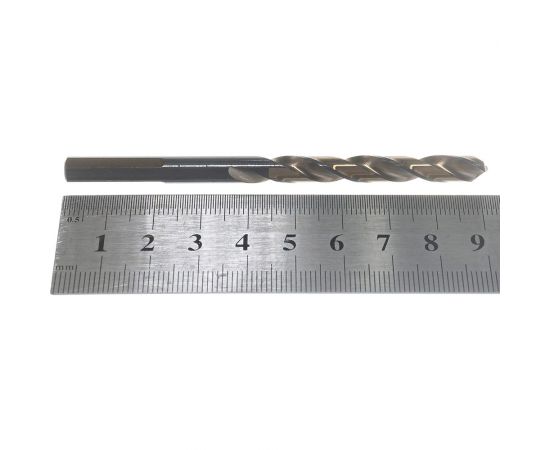 Сверло спиральное по металлу (6x93 мм; Р9М3) Барс 71870 – изображение 4