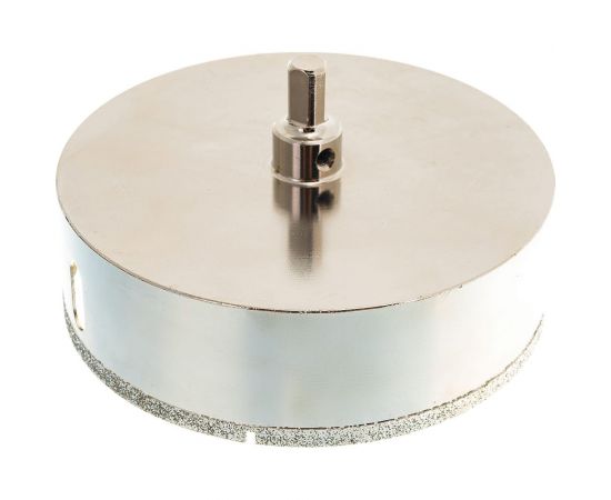 Коронка алмазная с центрирующим сверлом по керамике и кафелю 130 мм TRIO-DIAMOND 400130 – изображение 4