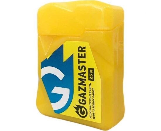 Газовая уплотнительная нить СантехМастер ""GAZMASTER"" 25 м, бокс, блистер 04160 – изображение 4
