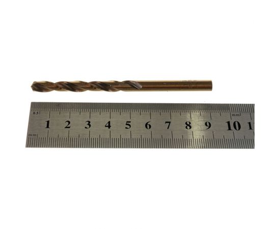 Сверло по металлу кобальтовое HSS-CO DIN-338 (6х57х93 мм) МастерАлмаз 10501585 – изображение 4