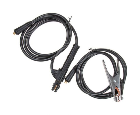 Комплект сварочный для MMA 200А, 2 м, разъем DX 25 SOLARIS WA-4210 