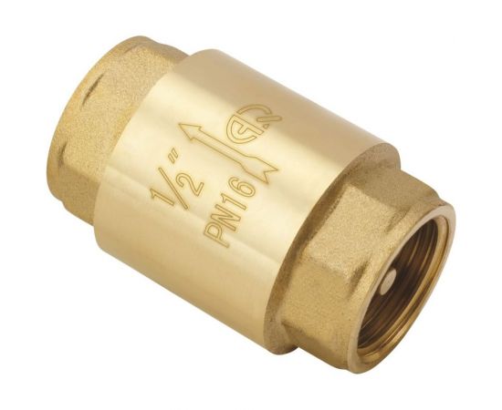 Обратный клапан с латунным сердечником AQUALINK 1/2 2339 