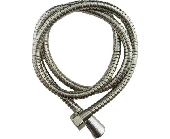 Шланг для душа GRIALE 150 см растягивающийся, из нержавеющей стали, импорт-импорт 1/2"" внутренняя резьба A00-15эконом 