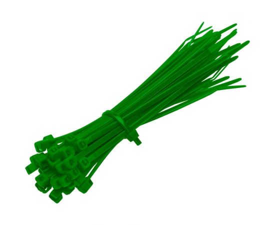 Кабельный хомут REV 300x4,8 мм, 25 шт. зеленый 08311 5 