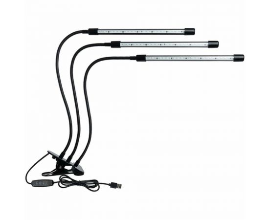 Светодиодный светильник для растений FERON 6W, алюминий, пластик IP40, DE7000, 41902 