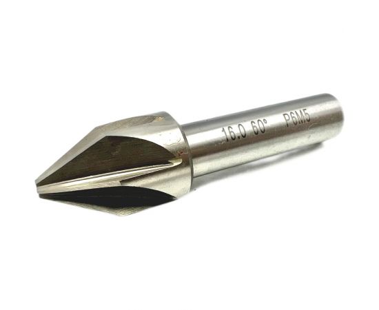 Зенковка ц/х 16 мм, 60 градусов, Р6М5 TORNERI 042090 