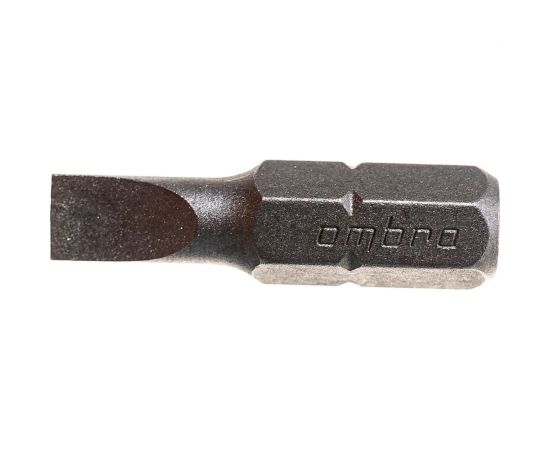 Вставка-бита 1/4""DR шлицевая, SL5, 25 мм Ombra 514550 