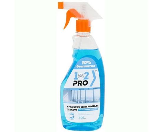 Средство для стекол 1-2-Pro Весна 500 мл, с курком БХСН-05 