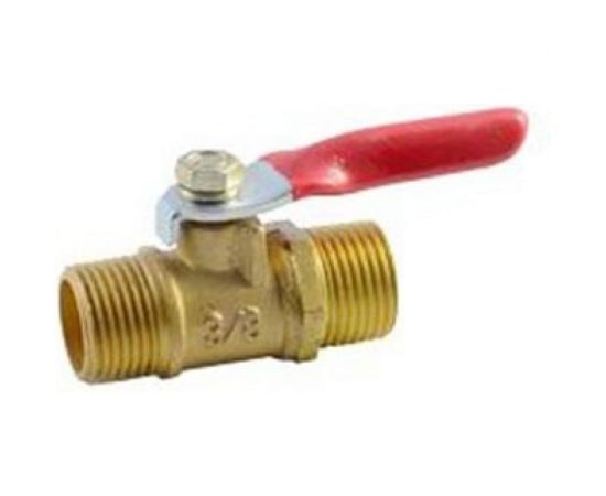 Шаровой воздушный кран ROCKFORCE наружная резьба 3/8х3/8 RF-SP019/3/8 