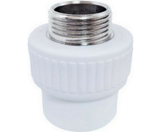 Комбинированная муфта PPRC MeerPlast Дн25x20 Ру25 Base наружнаяя резьба D200-00441 