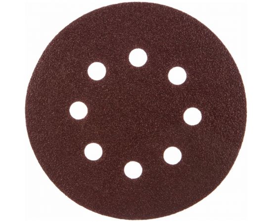 Круг 125 мм, Р36, абразивный, самозацепляемый, с отверстиями, 10 шт MOSTEK 3412503 