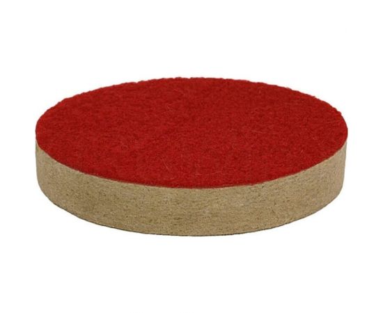 Диск полировальный под липучку 125х20 мм, войлок тонкошерстный S.E.B. 502VL-20*125 