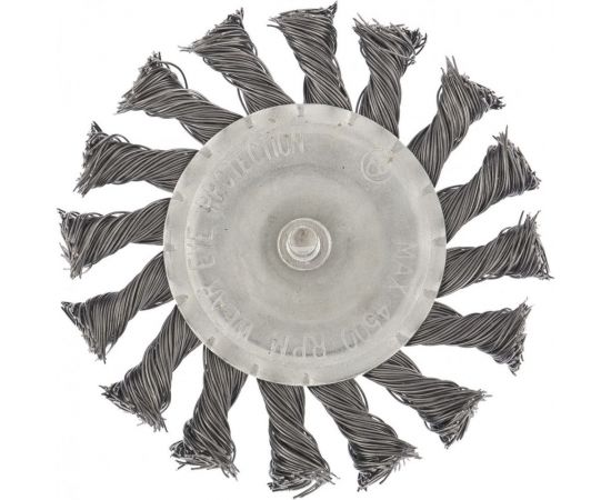 Щетка дисковая для дрели 100 мм MATRIX 74432 