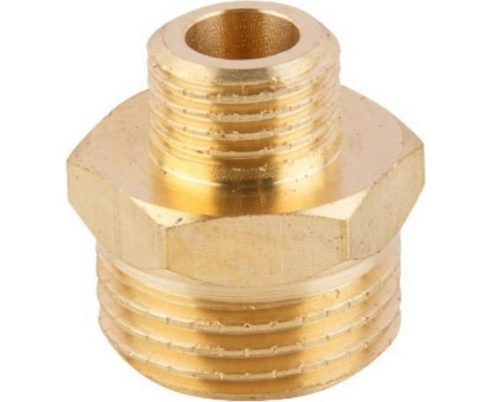 Латунный ниппель AV Engineering редукционный наружная-наружная 1/2x1/4 AVE303007 