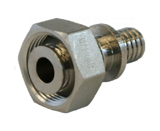 Переходник Rehau НГ 20 3/4 никелированная DZR латунь на евроконус 11691761001 