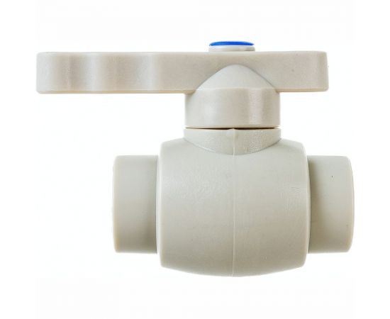 Кран шаровой RTP полнопроходной D20 мм, серый 27909 