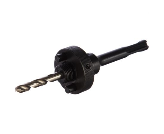 Державка PROFESSIONAL с пружинным фиксатором для коронок 32-200 мм быстросъёмная SDS-plus STAYER 29552 