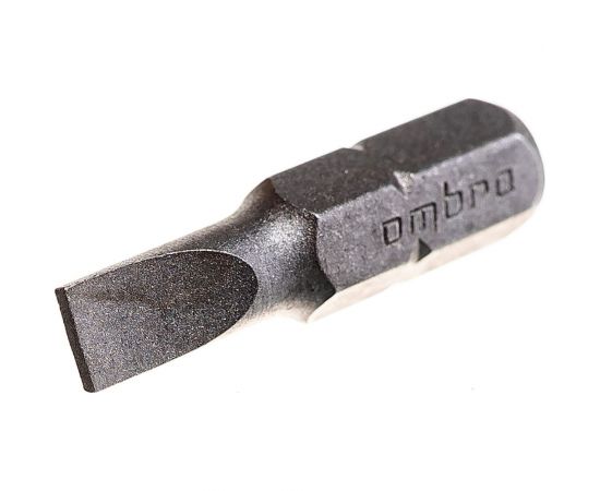 Вставка-бита 1/4""DR шлицевая, SL5, 25 мм Ombra 514550 – изображение 2