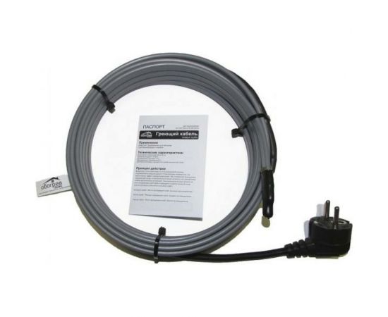 Саморегулирующийся греющий кабель на трубу Обогрев Люкс 5 м. 00-00000621 – изображение 2