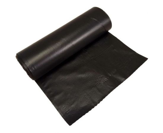 Мешки для мусора черные (10 шт; 120 л; 70х110 см; 14 мкм; ПНД) ООО Комус 1172651 – изображение 2