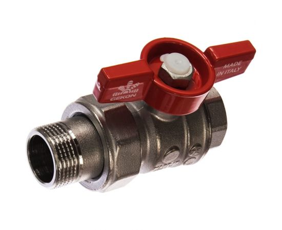 Шаровой кран GEKON ручка-бабочка, 3/4"" вн-американка GK 559 34 – изображение 2