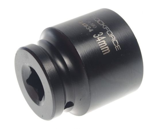 Головка торцевая 12-гранная ударная 34 мм, 1/2"", L=60 мм ROCKFORCE RF-44834 – изображение 2