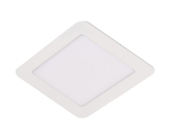 Квадратный встраиваемый даунлайт с драйвером Ecola LED downlight 18W 220V 6500K 225x225x20 DSRD18ELC – изображение 2