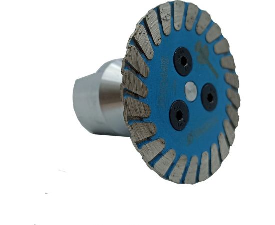 Диск алмазный отрезной Турбо с фланцем 50 мм, М14 TRIO-DIAMOND FHQ440 – изображение 2