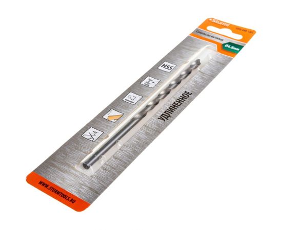 Сверло по металлу (4.8х132 мм) Sturm 1055-048-132L – изображение 2