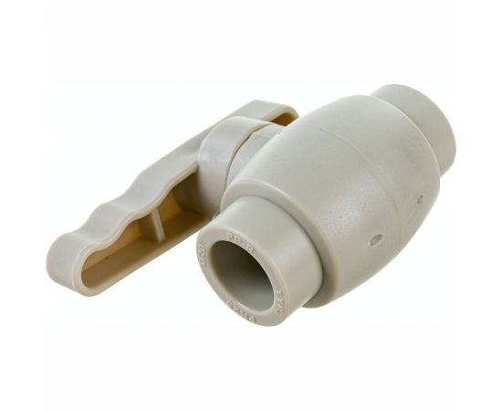 Кран шаровой RTP полнопроходной D20 мм, серый 27909 – изображение 2