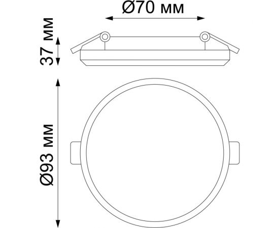 Встраиваемый влагозащищенный светильник NOVOTECH LED 8W PANDORA 358675 – изображение 2