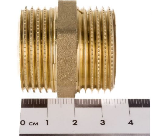 Ниппель LD PRIDE 1 нар/нар латунь 549734 – изображение 3