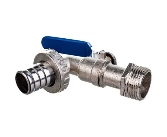 Шаровой кран AQUALINK водоразборный, под шланг, 3/4 Wh ручка ECO 3966 – изображение 3