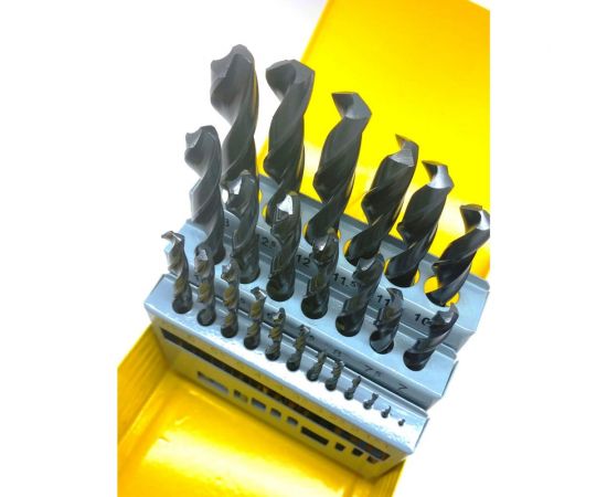 Набор сверл НС-25И (25 шт; 1-13 мм) Sekira STV 00-00010849 – изображение 3