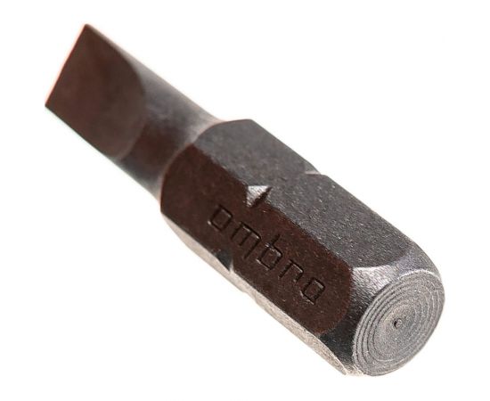 Вставка-бита 1/4""DR шлицевая, SL5, 25 мм Ombra 514550 – изображение 3