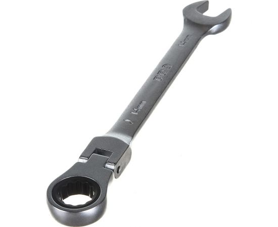 Комбинированный ключ STARTUL 14 мм с поворотной трещоткой PRO-7214 – изображение 3