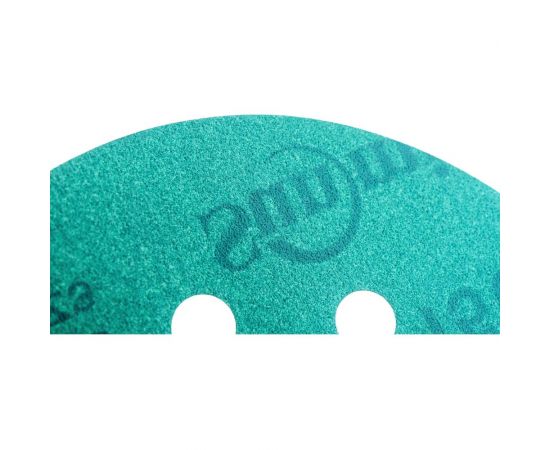 Круг шлифовальный FILM L312TV (100 шт; 125 мм; на липучке; 8 отв; зелёный; P150) SUNMIGHT 53209 – изображение 3