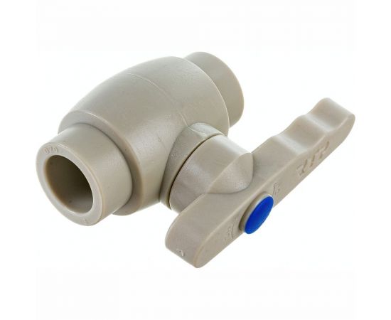 Кран шаровой RTP полнопроходной D20 мм, серый 27909 – изображение 3