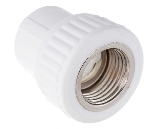 Комбинированная муфта PPRC MeerPlast Дн20x15 Ру25 Base внутреняя резьба D200-00431 – изображение 3