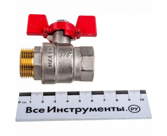 Шаровой кран ROMMER 3/4"", ВН/НР, RBV-0004-0210220, RG008UB5BGBA2P – изображение 4