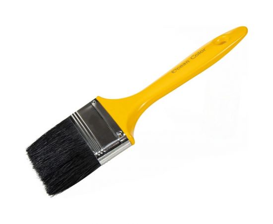 Кисть для красок и лаков Ocean Color натуральная щетина, 70 мм 710075 – изображение 5