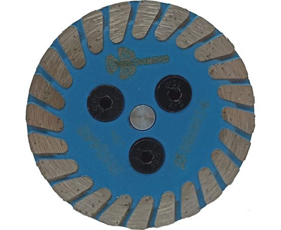 Диск алмазный отрезной Турбо с фланцем 50 мм, М14 TRIO-DIAMOND FHQ440 – изображение 5