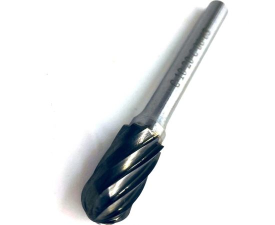 Бор-фреза твердосплавная сфероцилиндрическая C-10-20-С-06-65 по металлу Sekira 00-00017776 – изображение 7